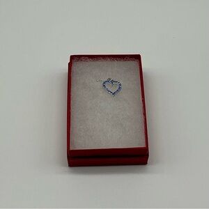 *NEW* Elegant Blue Heart Pendant Necklace